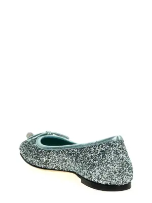 'Elme' ballet flats Woman JIMMY CHOO Green
