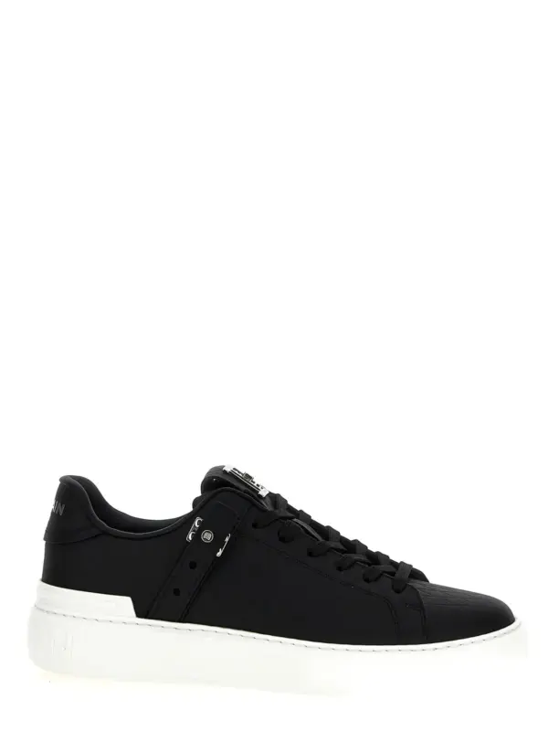'B-Court B-Buzz' sneakers BALMAIN Black