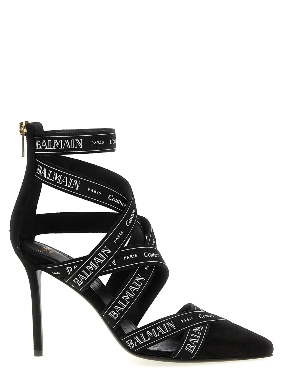 Туфлі Balmain Couture Ribbon-Print Чорні 1 'Couture Ribbon-Print' pumps BALMAIN Black