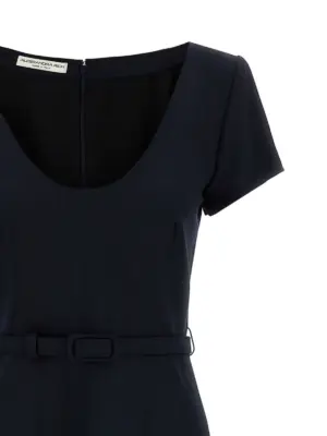 Belt dress Woman ALESSANDRA RICH Blue