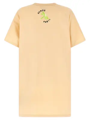 'Peonies Kimono' dress FF52RO7934SG07 KENZO Pink