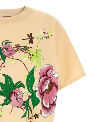 'Peonies Kimono' dress Woman KENZO Pink