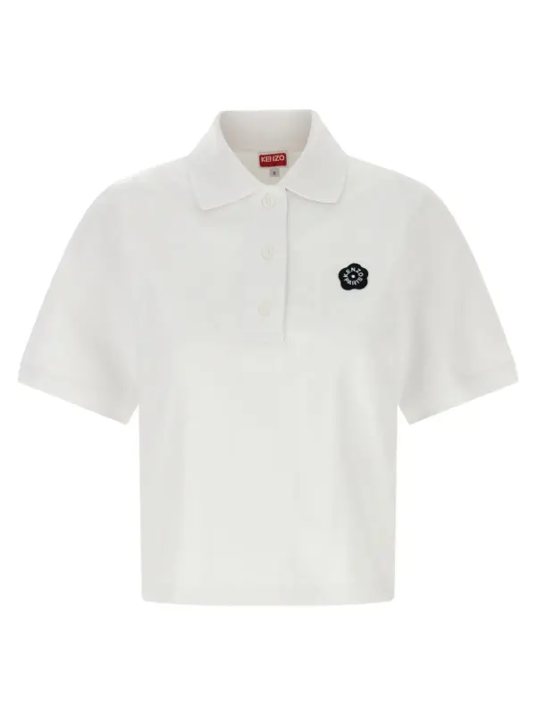 'Boke Flower 2.0' polo shirt KENZO White