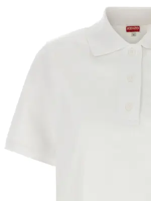 'Boke Flower 2.0' polo shirt Woman KENZO White