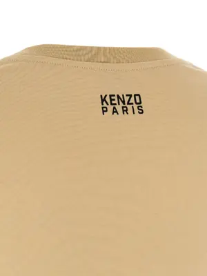 'Kenzo Happy Tiger' T-shirt 100% cotton KENZO Beige
