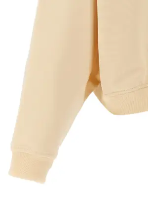 Logo print sweatshirt 100% cotton MARNI White