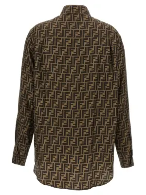 FF monogram shirt FS8107A8G3F118W FENDI Brown