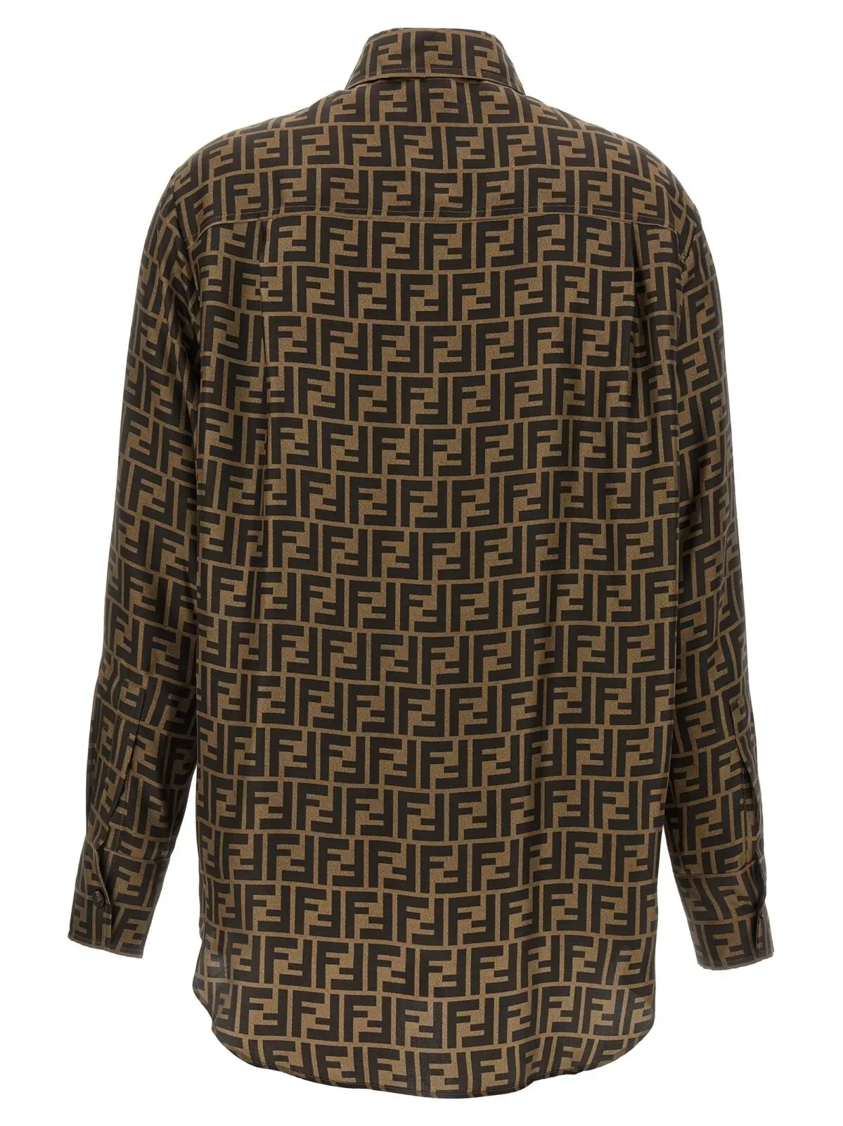 Сорочка Fendi FF monogram Коричнева 2 FF monogram shirt FS8107A8G3F118W FENDI Brown