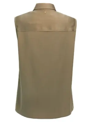 Viscose shirt FSH220AC00140952 AMI PARIS Gray