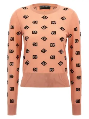 Logo sweater DOLCE & GABBANA Pink