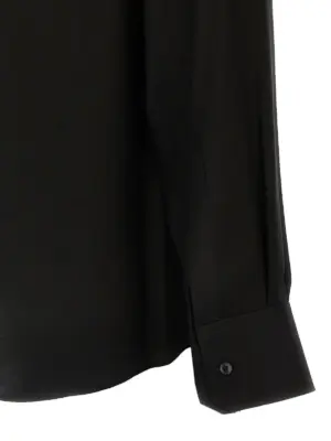 'Martini' shirt 100% silk DOLCE & GABBANA Black