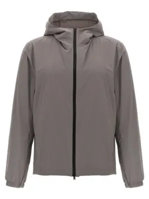 Hooded jacket HERNO Gray