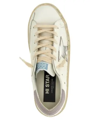 'Hi Star' sneakers 100% cow leather (Bos Taurus) GOLDEN GOOSE Pink