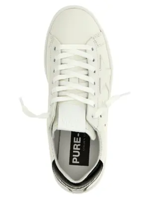 'Pure Star' sneakers 100% cow leather (Bos Taurus) GOLDEN GOOSE Black