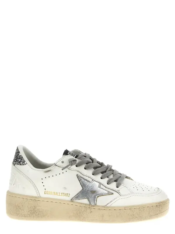 'Ball Star 2' sneakers GOLDEN GOOSE Silver