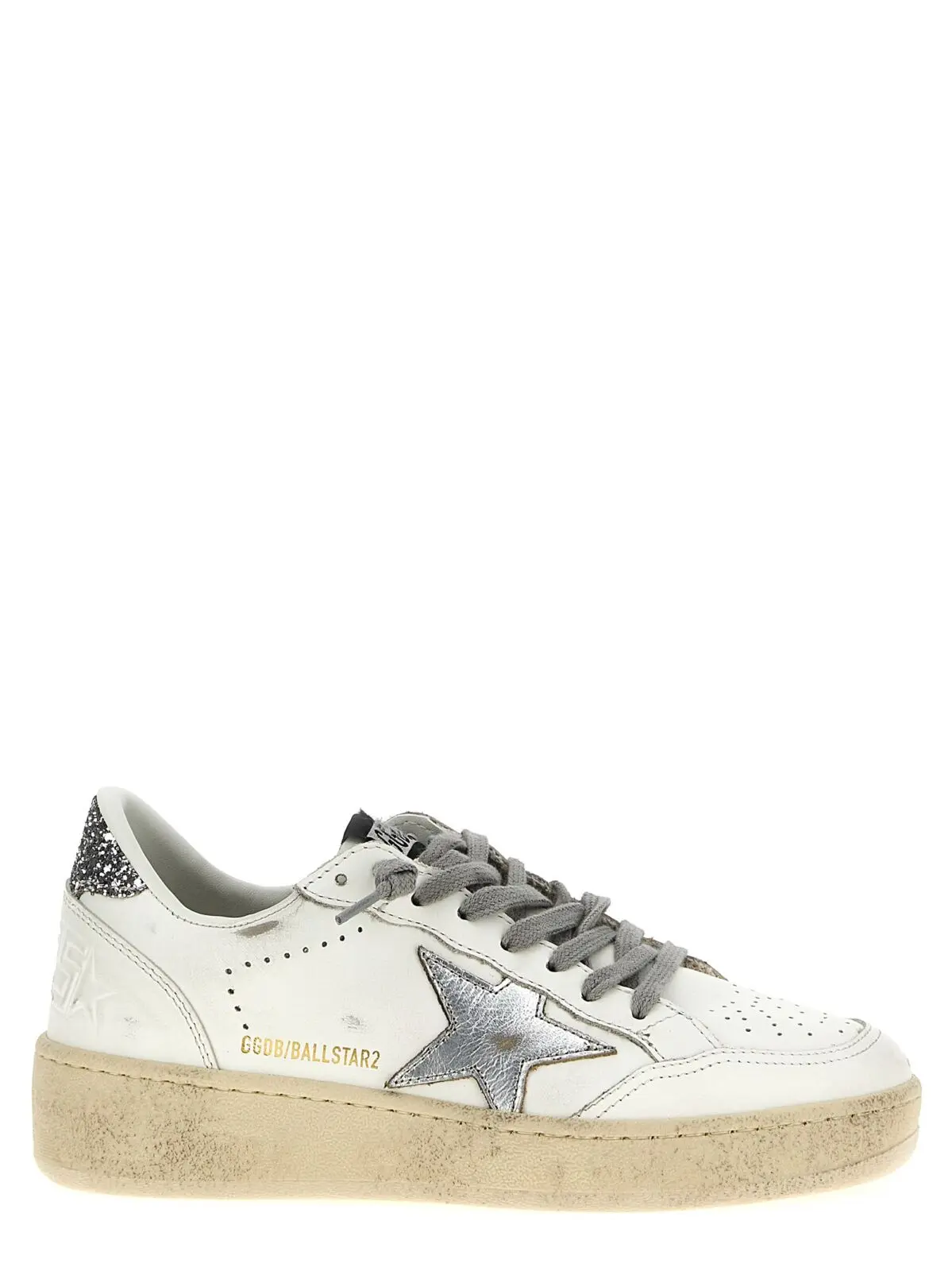 Кросівки Golden Goose Ball Star 2 Срібні 1 'Ball Star 2' sneakers GOLDEN GOOSE Silver