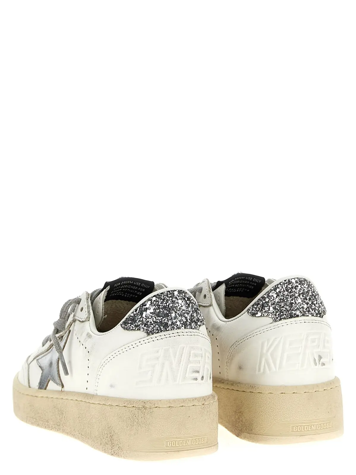 Кросівки Golden Goose Ball Star 2 Срібні 2 'Ball Star 2' sneakers GWF00804F0069668018580185 GOLDEN GOOSE Silver