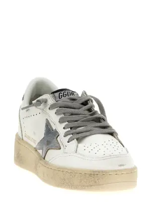 'Ball Star 2' sneakers Woman GOLDEN GOOSE Silver