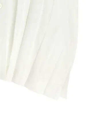 'Edge Shirt' shirt 100% polyester HOMME PLISSE' ISSEY MIYAKE White