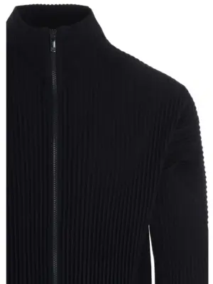 'Basics' cardigan HP56JL54075 HOMME PLISSE' ISSEY MIYAKE Blue
