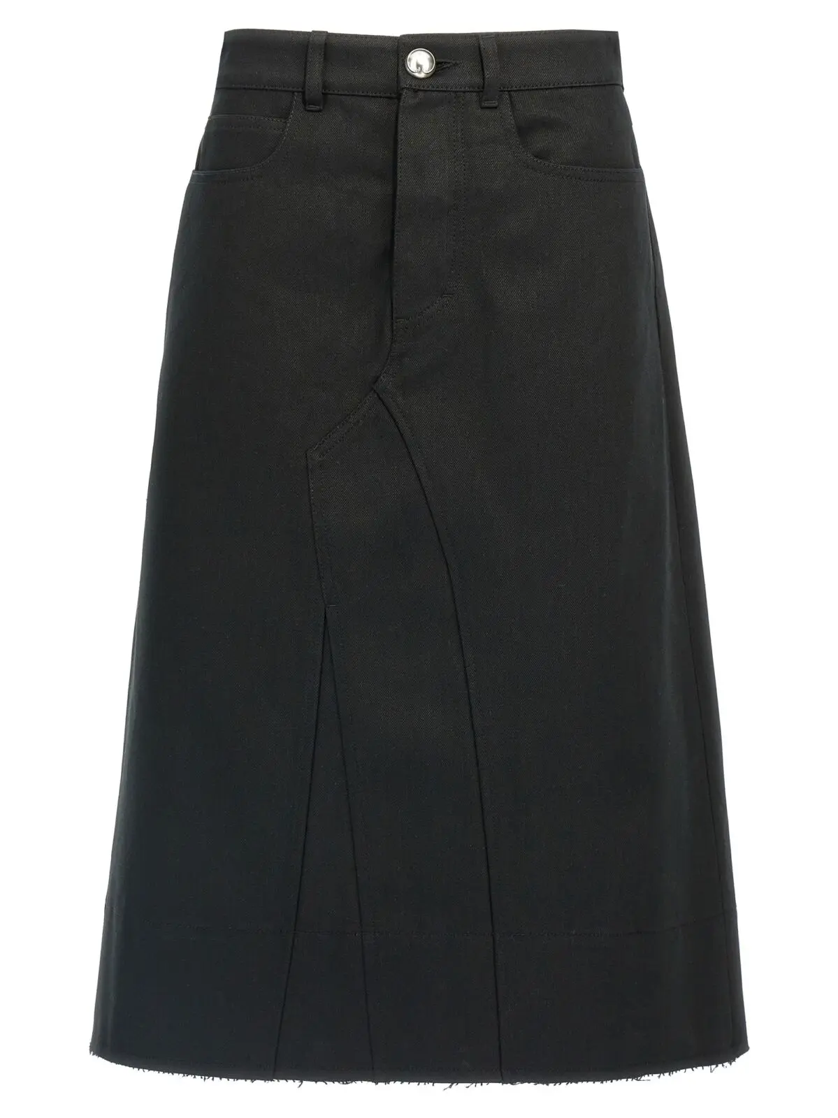 Спідниця Jil Sander Midi Чорна 1 Midi skirt JIL SANDER Black