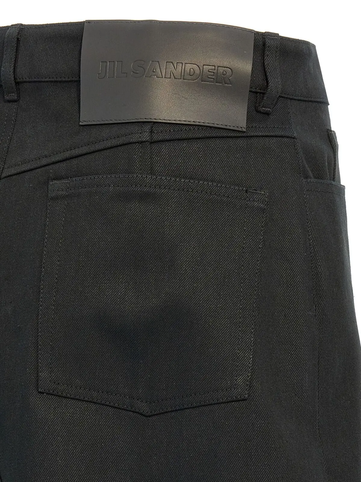 Спідниця Jil Sander Midi Чорна 4 Midi skirt 100% cotton JIL SANDER Black