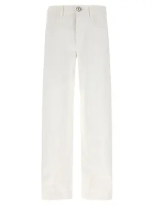 Denim jeans JIL SANDER White