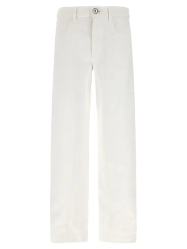 Denim jeans JIL SANDER White