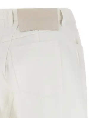 Denim jeans 100% cotton JIL SANDER White