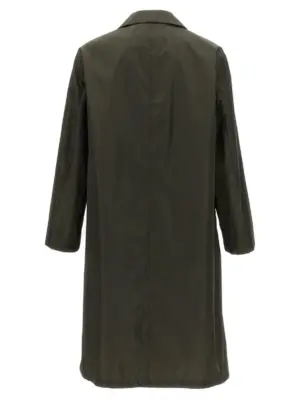 Single-breasted trench coat J22SW0023J70147302 JIL SANDER Green