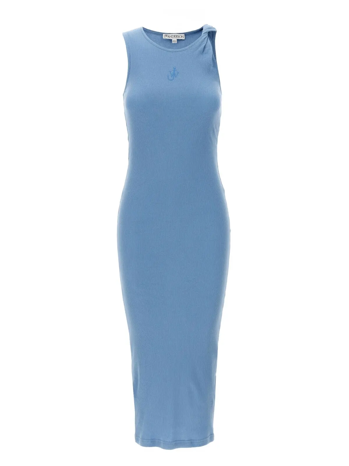 Сукня J. W. Anderson Logo ribbed Блакитна 1 Logo ribbed dress J.W.ANDERSON Light Blue