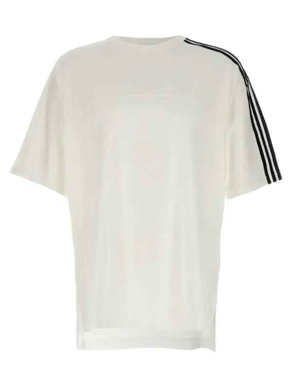 'Y-3 3-Stripes' T-shirt Y-3 White/Black