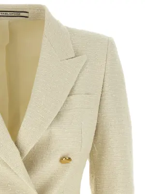 'Parigi' blazer Woman TAGLIATORE Beige