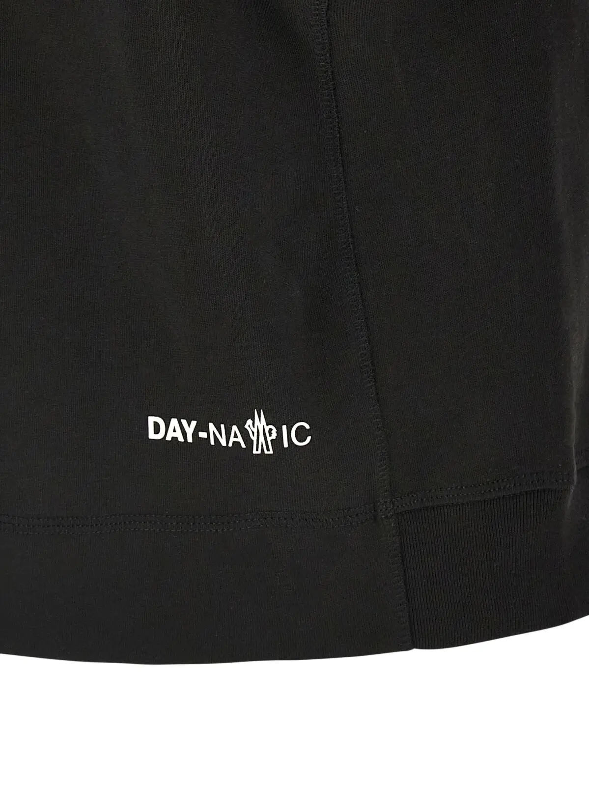 Футболка Moncler Grenoble З тисненим логотипом Чорна 4 Embossed logo t-shirt 100% polyamide MONCLER GRENOBLE Black