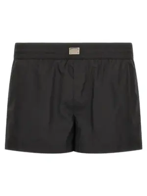 Logo swimsuit DOLCE & GABBANA Black