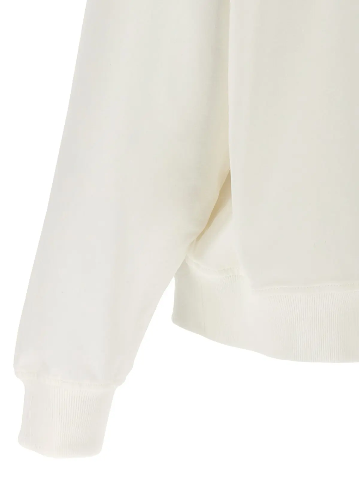 Худі Brunello Cucinelli Monile Біле 4 Monile hoodie 98% cotton