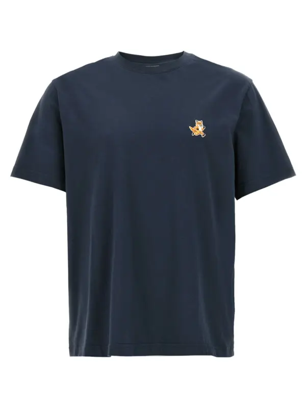 'Speedy Fox' T-shirt MAISON KITSUNE Blue