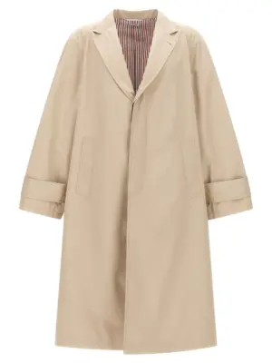 Trench coat THOM BROWNE Beige