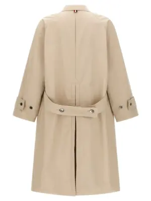 Trench coat MOU629A06111250 THOM BROWNE Beige
