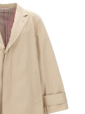 Trench coat Man THOM BROWNE Beige