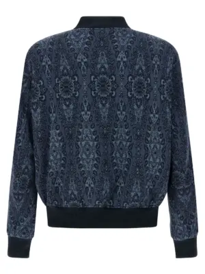 Jacquard bomber jacket MRBA001699JJE14B0065 ETRO Blue