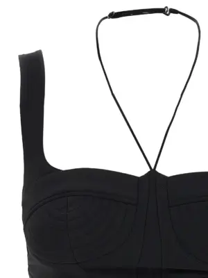 Shaped top Woman NENSI DOJAKA Black
