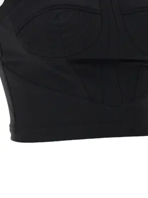 Shaped top 75% polyamide