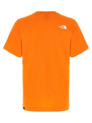 'Easy' T-shirt NF0A8A6CB3O1NFB3O THE NORTH FACE Orange