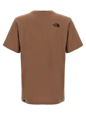 'Fine' T-shirt NF0A8A6M6IH1NF6IH THE NORTH FACE Brown