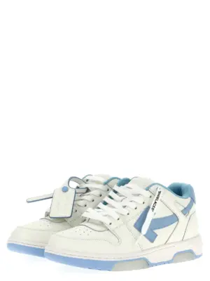 'Out of office' sneakers OMIA189C99LEA01901400140 OFF-WHITE Light Blue