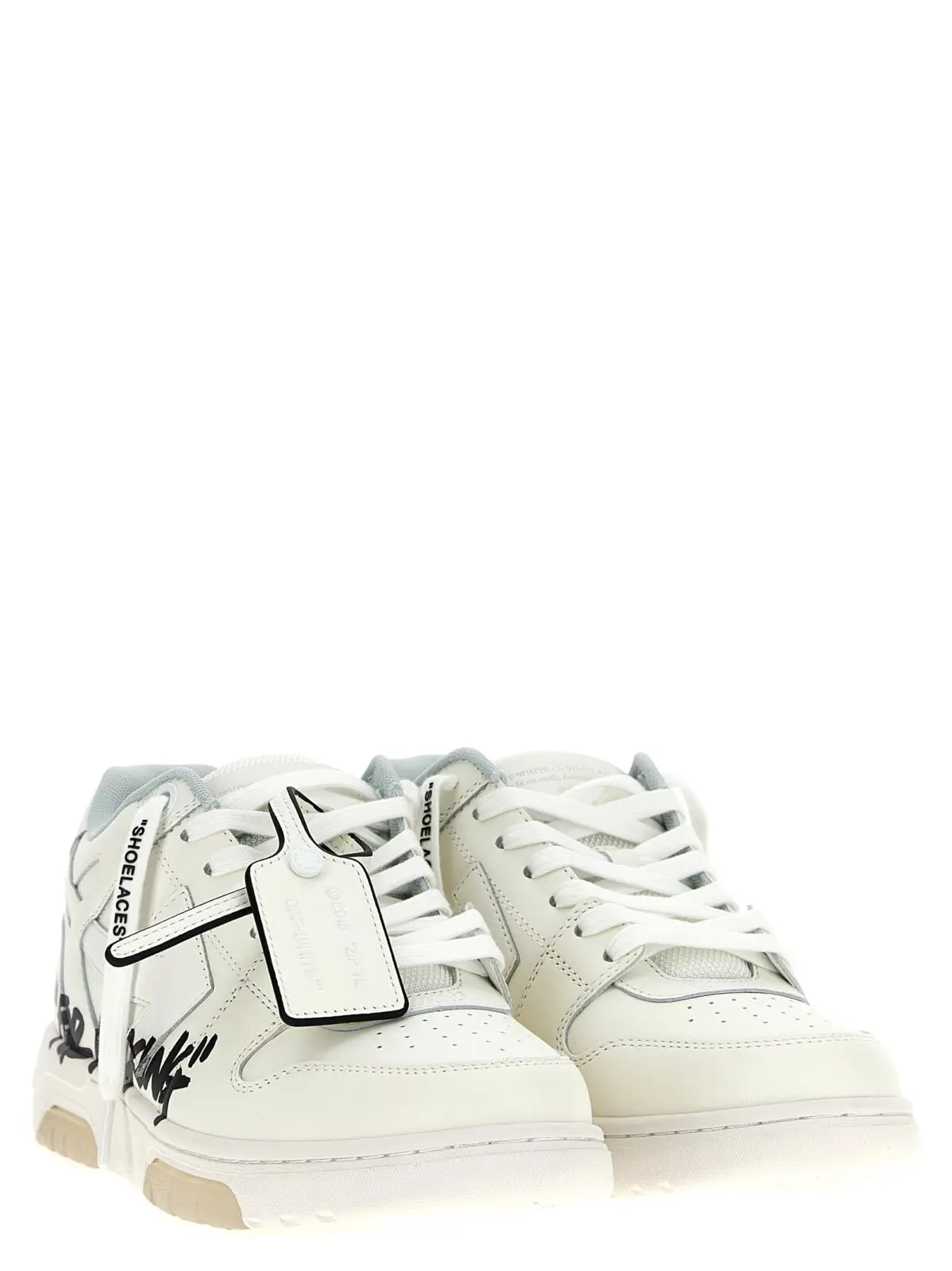 Кросівки Off-White Out Of Office Чорно-білі 3 'Out Of Office' sneakers Man OFF-WHITE White/Black