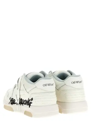 'Out Of Office' sneakers 89% bovine leather 11% recycled polyester OFF-WHITE White/Black