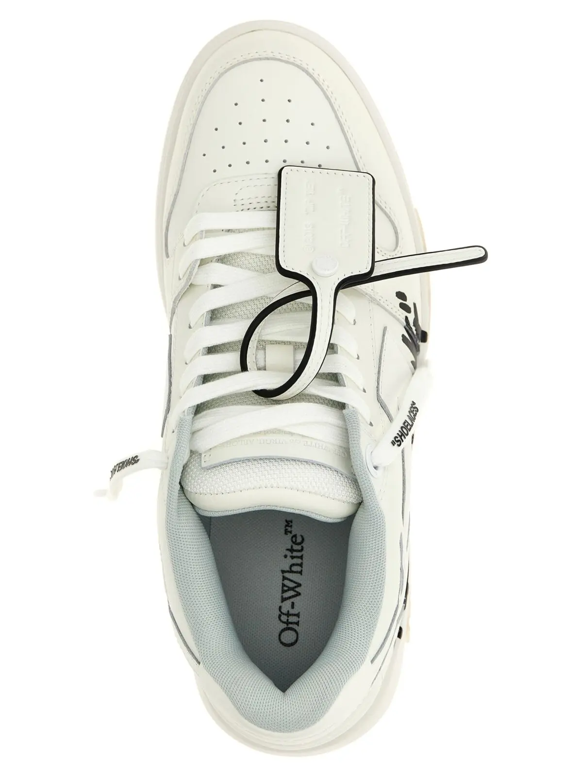 Кросівки Off-White Out Of Office Чорно-білі 5 'Out Of Office' sneakers Spring Summer 2025 OFF-WHITE White/Black