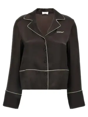 Pajama shirt OFF-WHITE Black